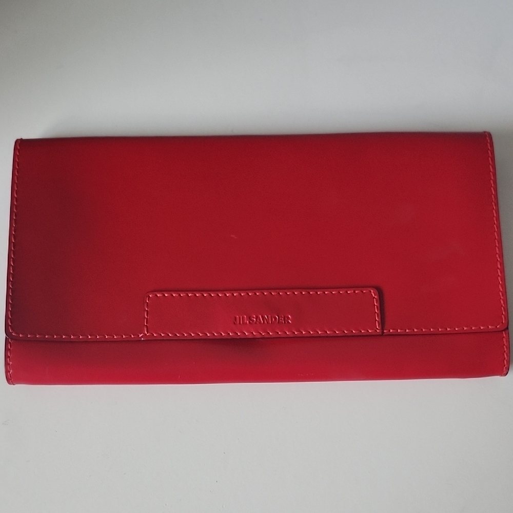 Jil Sander Red Women's Clutch